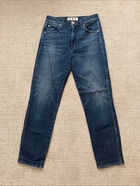 AMO Men's Indigo Straight Jeans